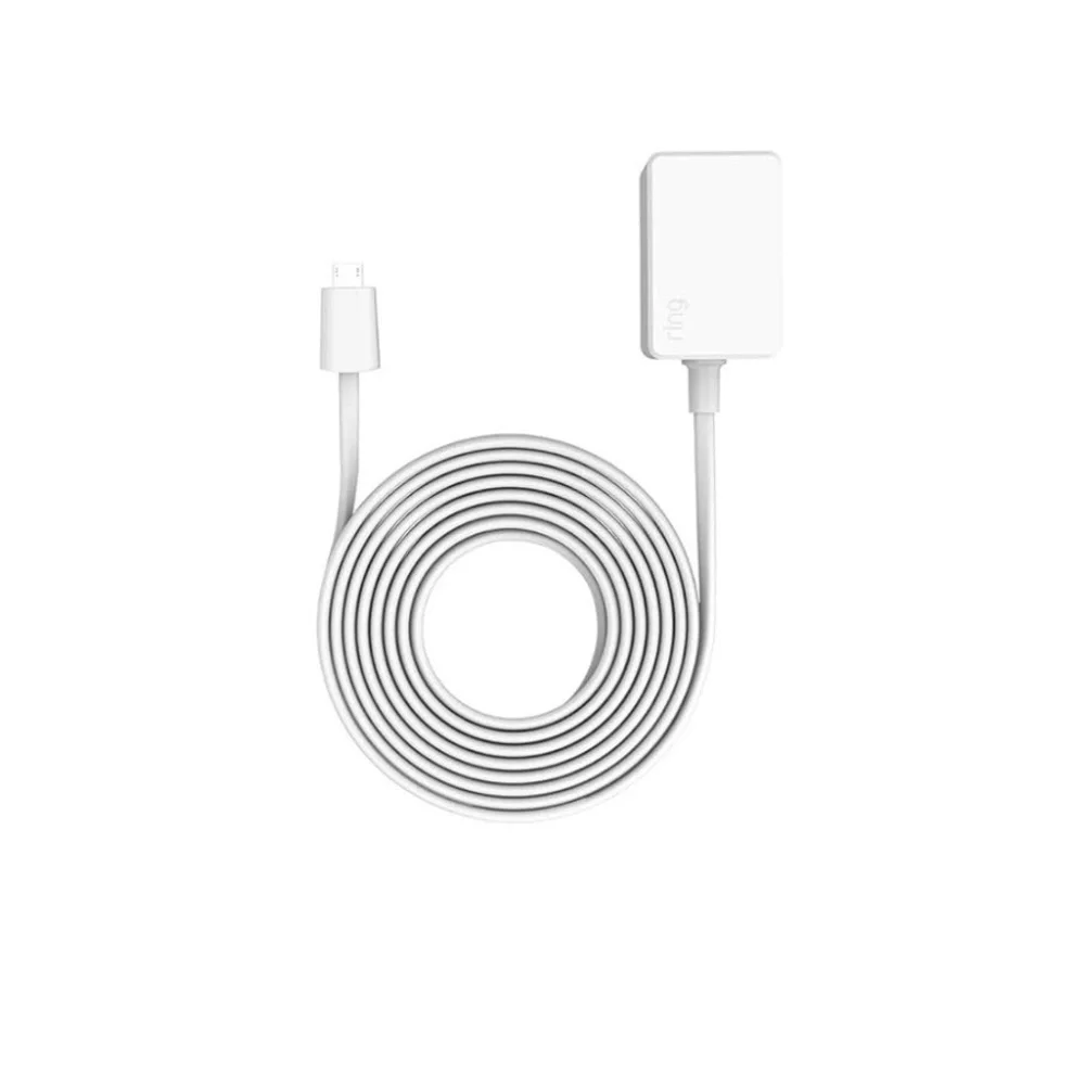 💥2/$20💥🆕 RING 10ft Power Adapter for Ring Indoor Camera (1st Gen) White NWT